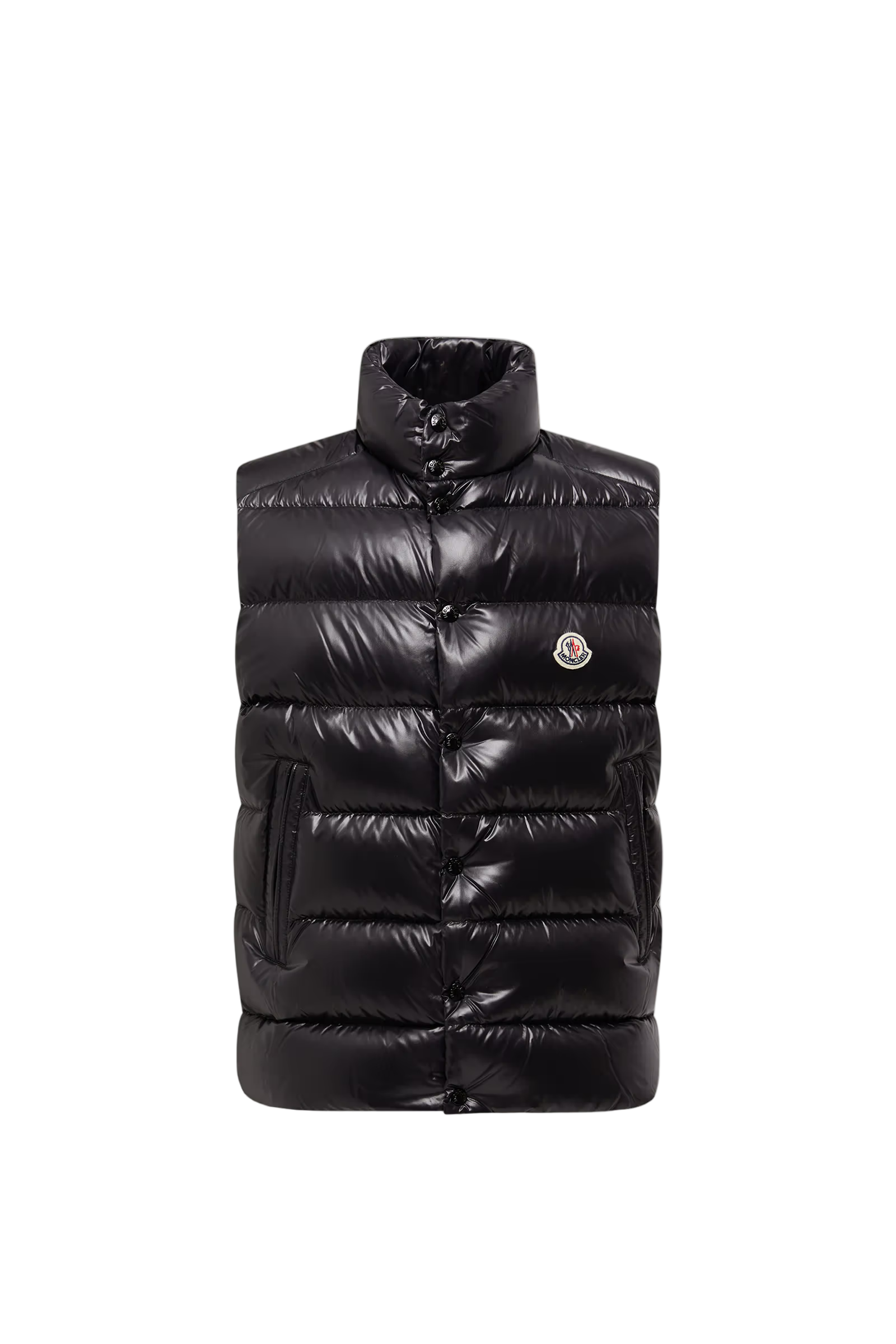 Doudoune sans manche brillante Moncler Tibb